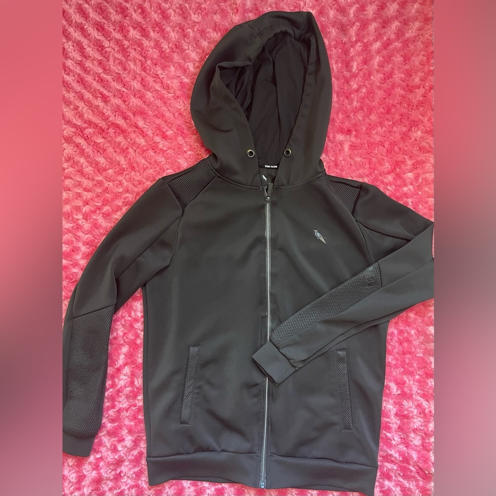 Stone Falcon Men's Black Jacket